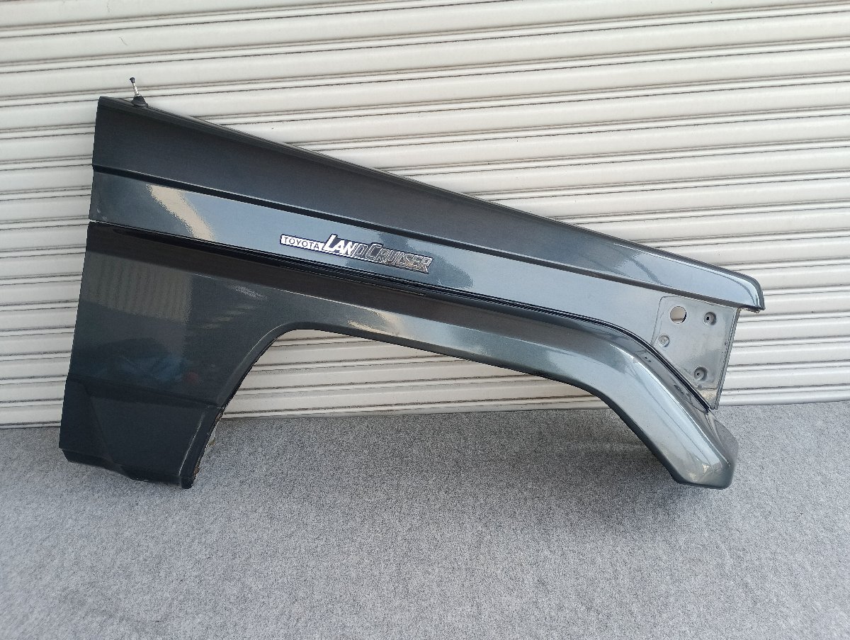 良品！ トヨタ 70ランクル HZJ70 ランドクルーザー 純正 右 フロント フェンダー HZJ73 HZJ77