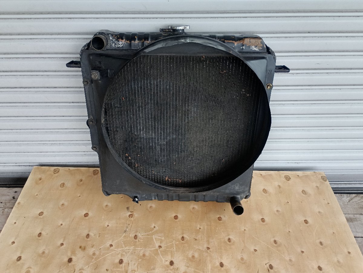 トヨタ 70ランクル HZJ70 ランドクルーザー 1HZ マニュアル 純正 ラジエター ラジエーター HZJ73 HZJ77