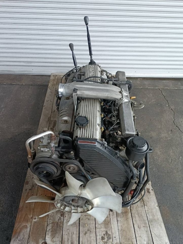 動画有り！ トヨタ HZJ70 ランドクルーザー 1HZ エンジン H55F マニュアル トランスミッション 400,000KM HZJ73 HZJ77