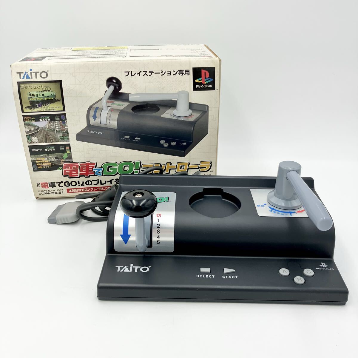 TAITO タイトー 電車でGO!コントローラ PlayStation専用 SLPH-00051 動作未確認