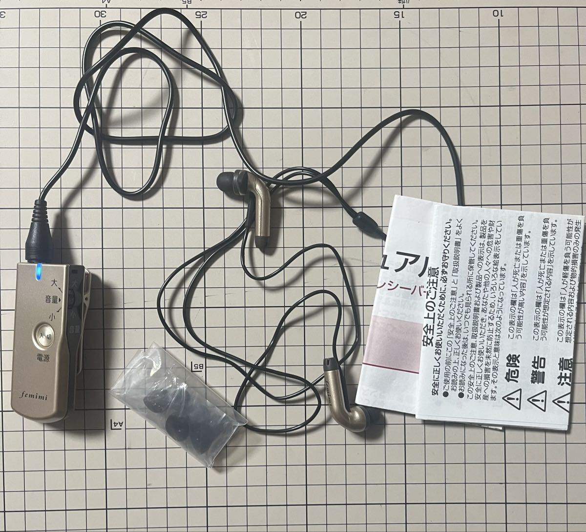パイオニア フェミミ　オトモア　femimi VR-M500 中古 集音器