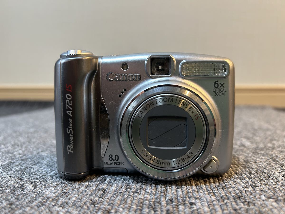 Canon PowerShot A720 IS PC1251 コンパクトデジタルカメラ　キャノン　パワーショット　デジカメ　通電未確認　ジャンク　A_280