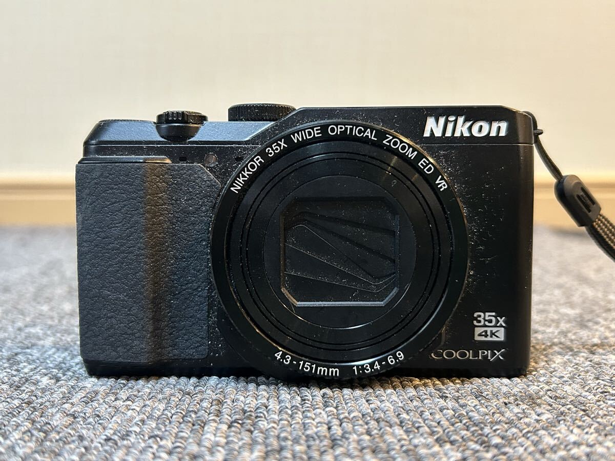 Nikon COOLPIX A900 コンパクトデジタルカメラ　ニコン　クールピクス　ブラック　デジカメ　通電未確認　ジャンク　A_281