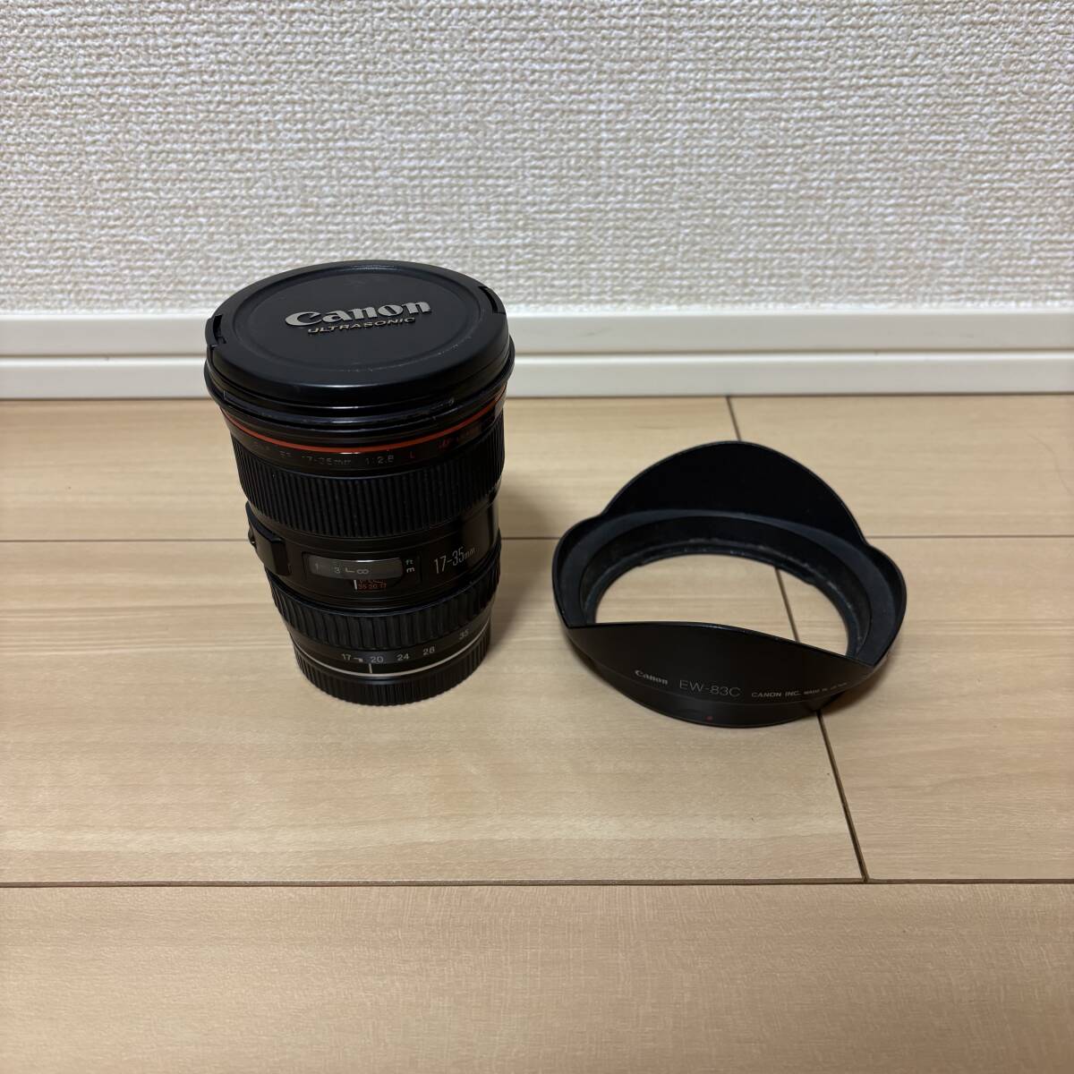 1円〜 キャノン Canon EF 17-35mm 1:2.8 L USM ULTRASONIC レンズ オートフォーカス 一眼レフカメラ用 フード