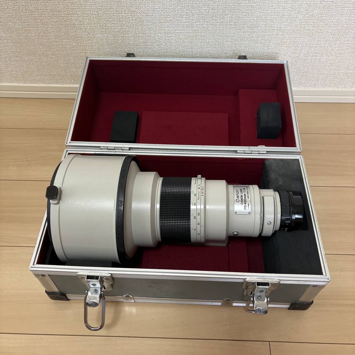 1円〜 キャノン Canon FD 400mm 1:2.8 L レンズ マニュアルフォーカス 一眼レフカメラ用