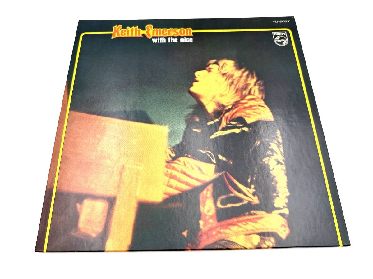 キース・エマーソン・ウィズ・ザ・ナイス KEITH EMERSON WITH THE NICE RJ-5027 国内盤 LP