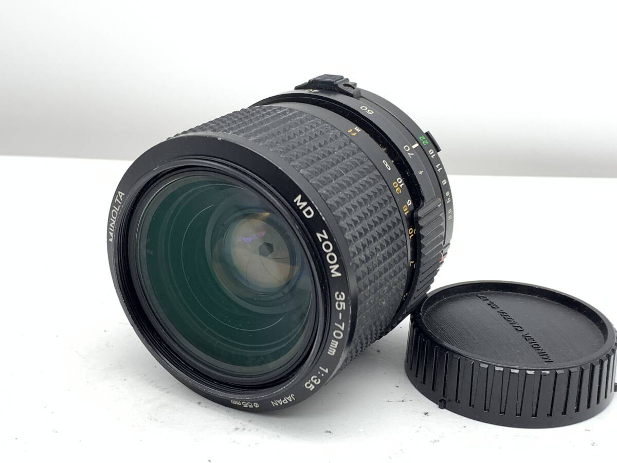 【現状品/動作未確認/ジャンク】MINOLTA MD ZOOM 35-70mm F3.5 レンズ (102)