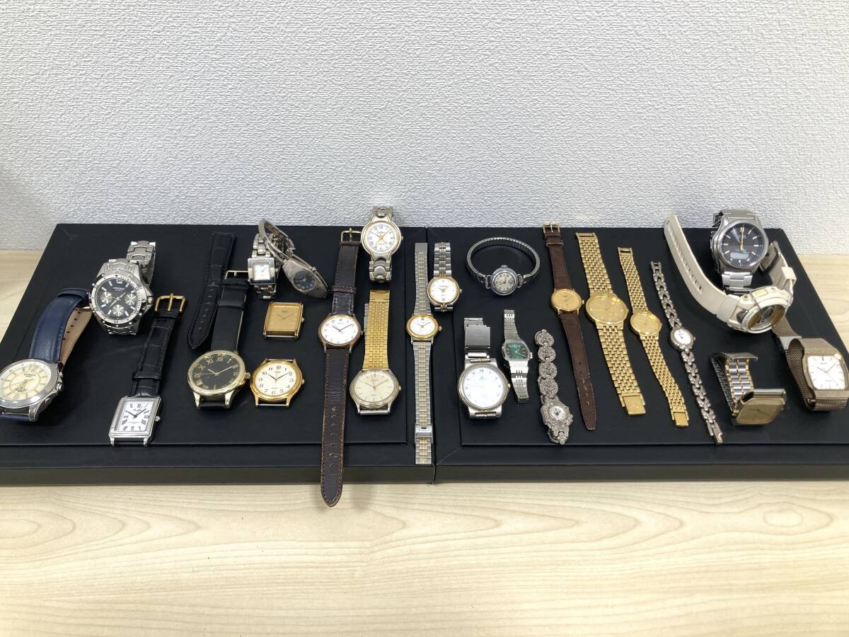 ★☆#1563A 時計おまとめ 計25本 約1kg SEIKO セイコー CITIZEN シチズン 他 手巻 クォーツ ※一部稼働品あり☆★