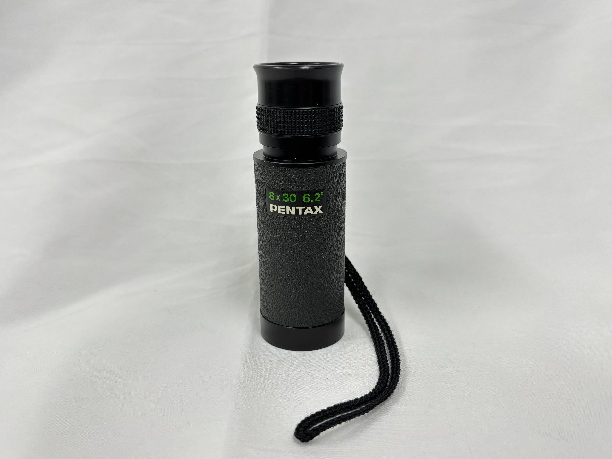 PENTAX ペンタックス 単眼鏡 8×30 6.2° ブラック 中古 1円スタート