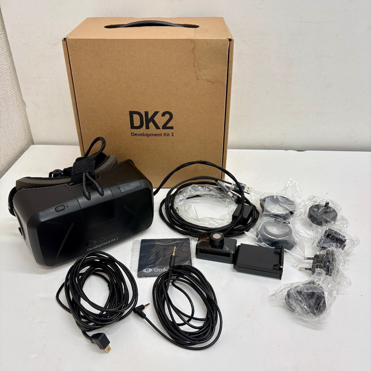 ◆◇[5] Oculus オキュラス DK2 Development kit 2 3D ヘッドマウントディスプレイ VR 動作未確認 08/052605ｍ◇◆