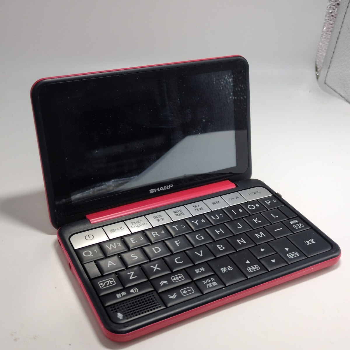 瀧511 SHARP シャープ 電子辞書 Brain PW-SH4 高校生モデル レッド