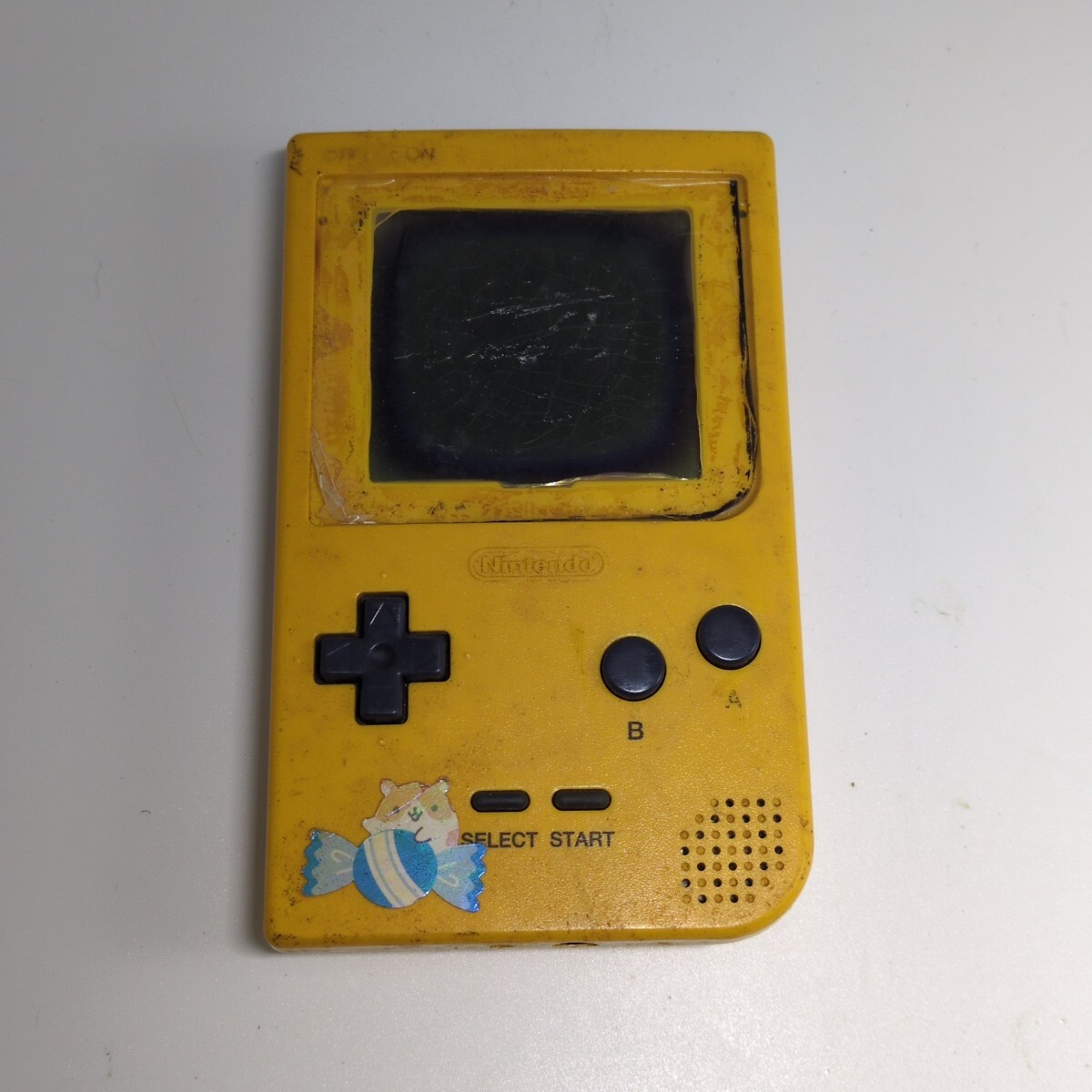 瀧511 任天堂 GAME BOY pocket ゲームボーイポケット 本体 MGB-001 ニンテンドー Nintendo イエロー