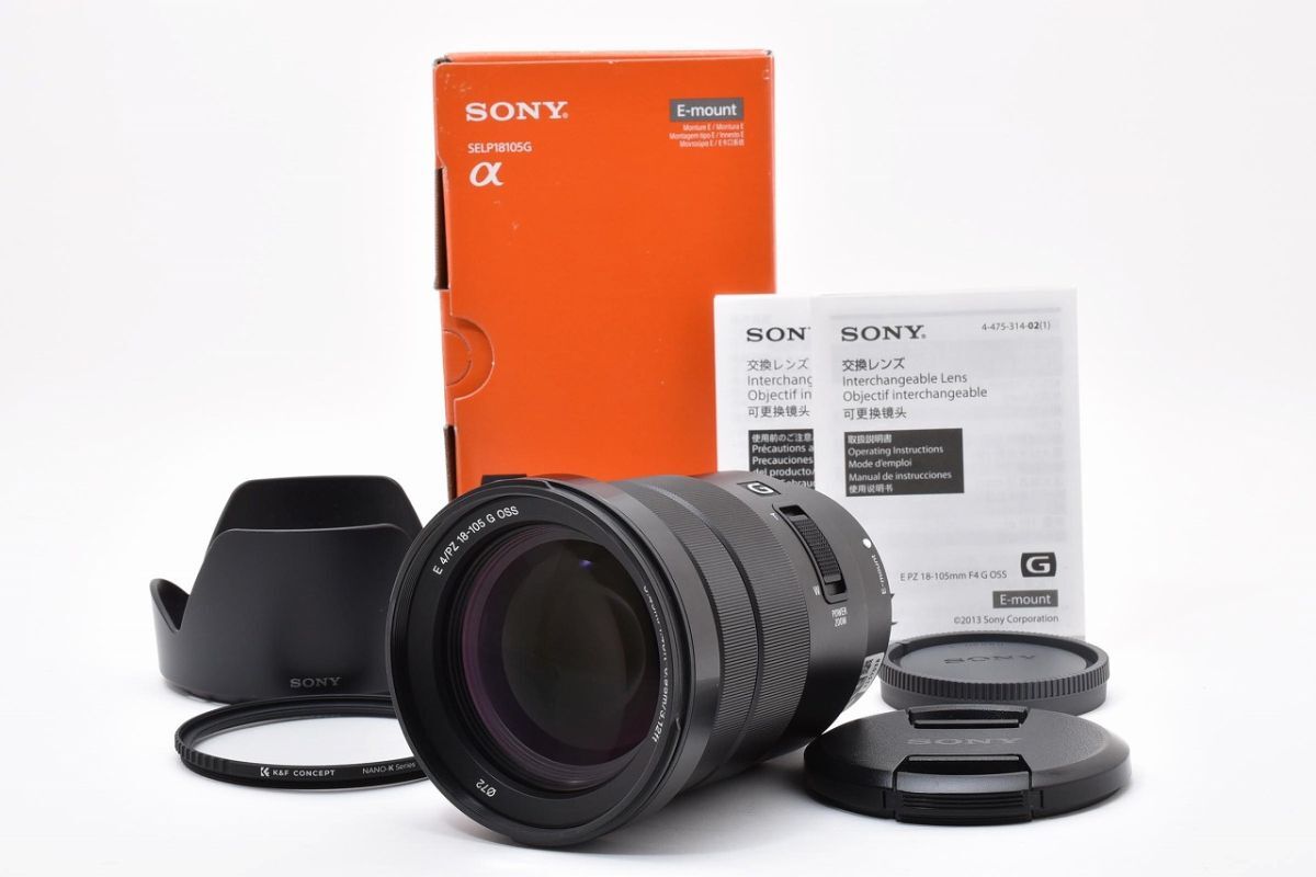 [美品] SONY ソニー E PZ 18-105mm F/4 G OSS #2907700