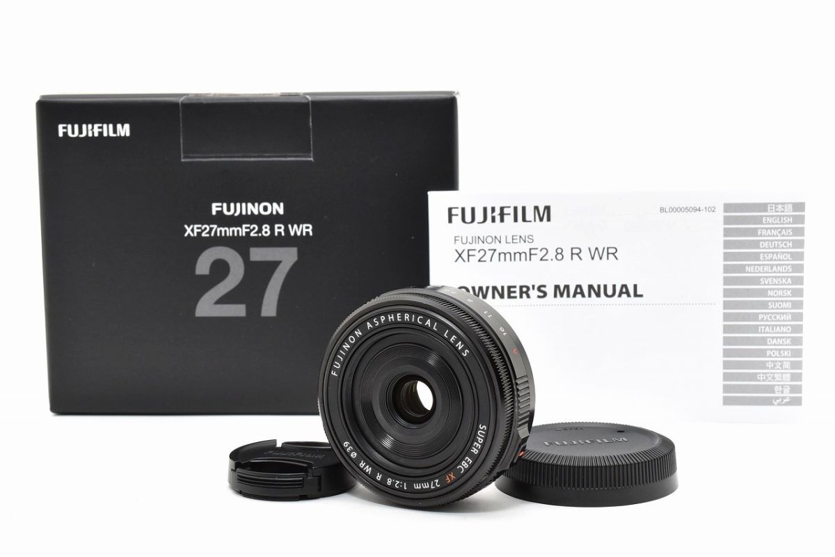 [美品] Fujifilm 富士フィルム XF 27mm f/2.8 R WR #2940710