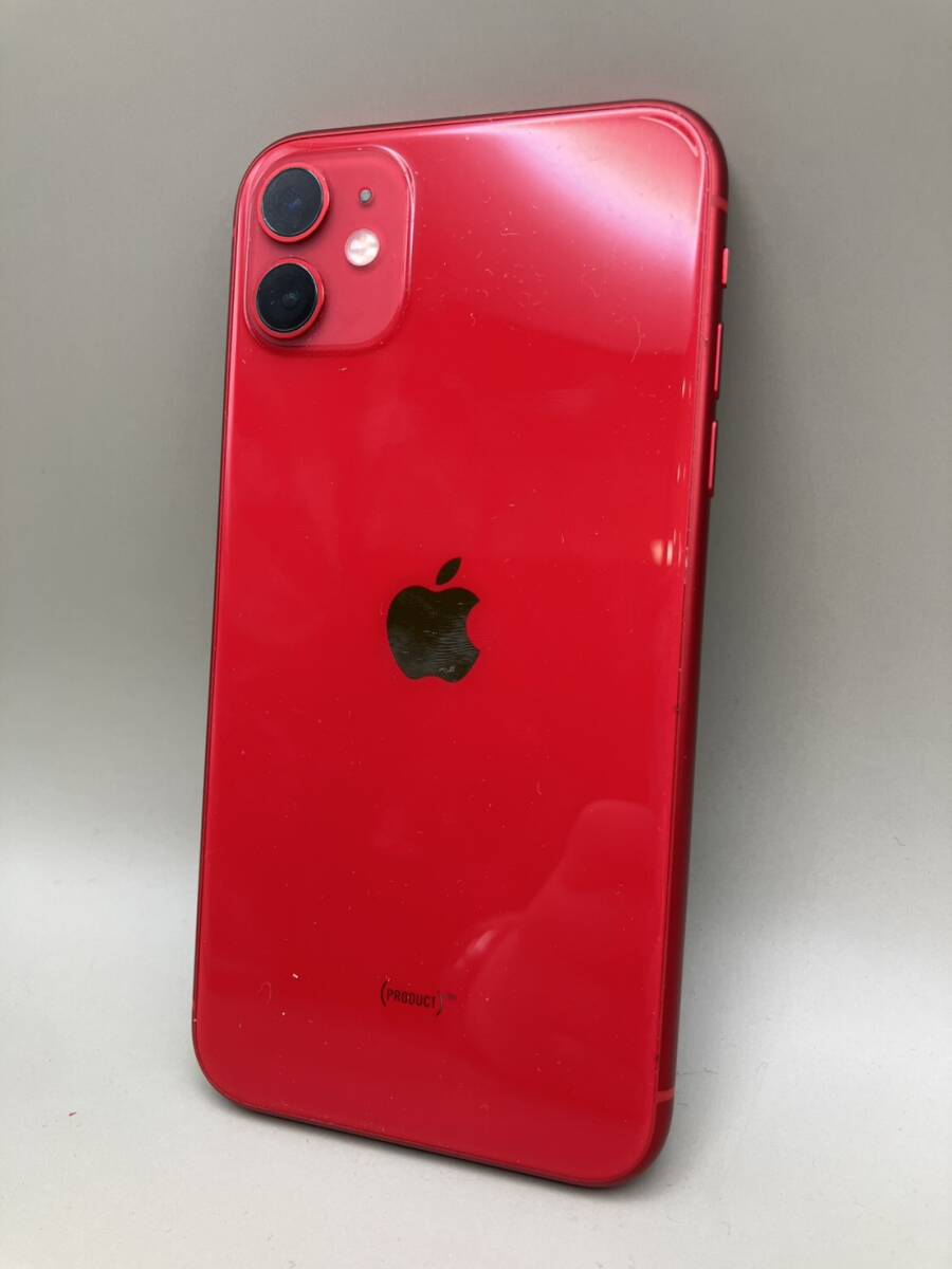 iPhone 11 MWM92J/A 256GB 利用制限○ SIMロックあり バッテリー71% スマホ アイフォン 端末 現状品　23883