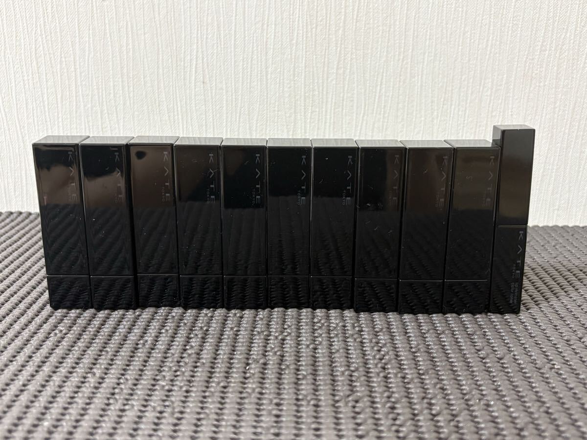 N6F194◆新品同様◆ カネボウ ケイト リップモンスター 口紅 11本セット