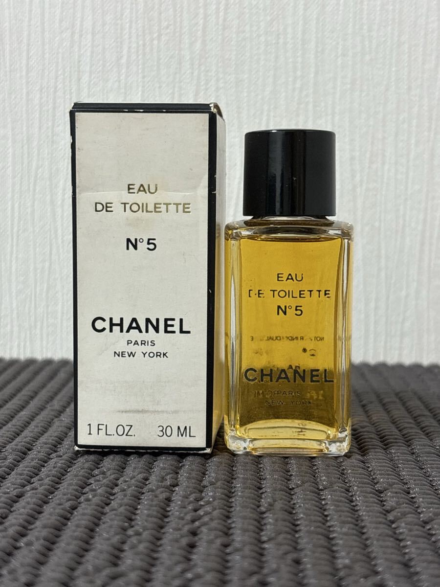 N6F014◆新品同様◆ シャネル NO5 オードトワレ EDT 香水 30ml