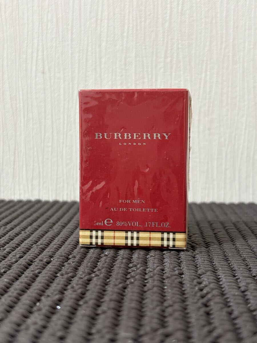 N6F057◆新古品◆ バーバリー フォーメン オードトワレ EDT 香水 5ml