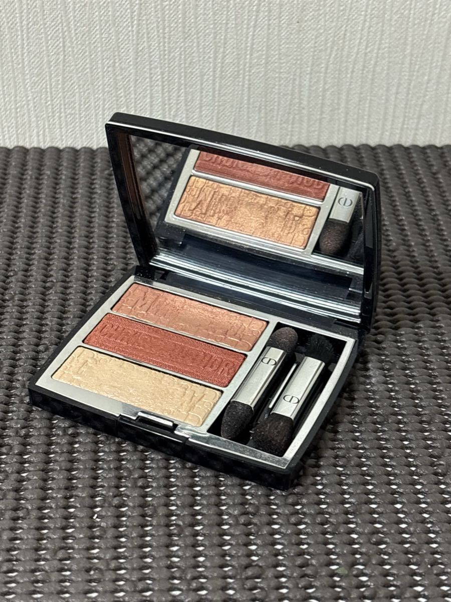 N6F203◆ クリスチャンディオール トリオブリックパレット 733 アイシャドウ 3.3g