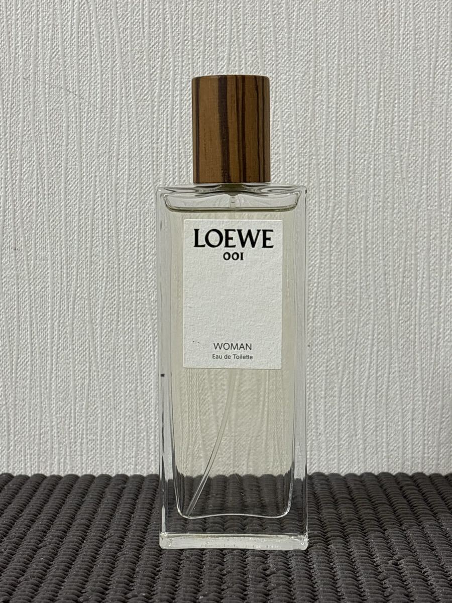 N6F255◆新品同様◆ ロエベ 001 ウーマン オードトワレ EDT 香水 50ml