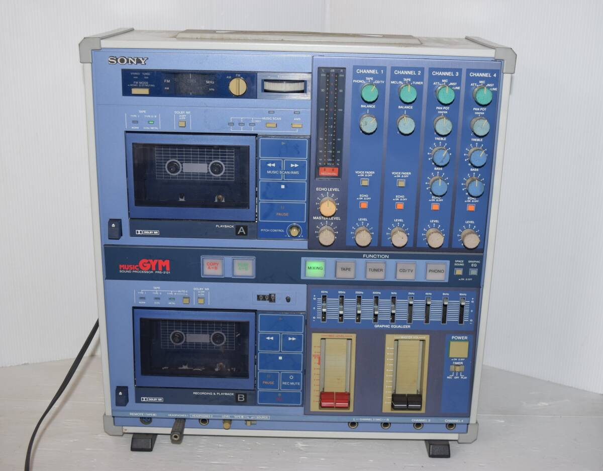 M SONY　サウンドプロセッサー　MUSIC GYM　PRS-2121　現状品