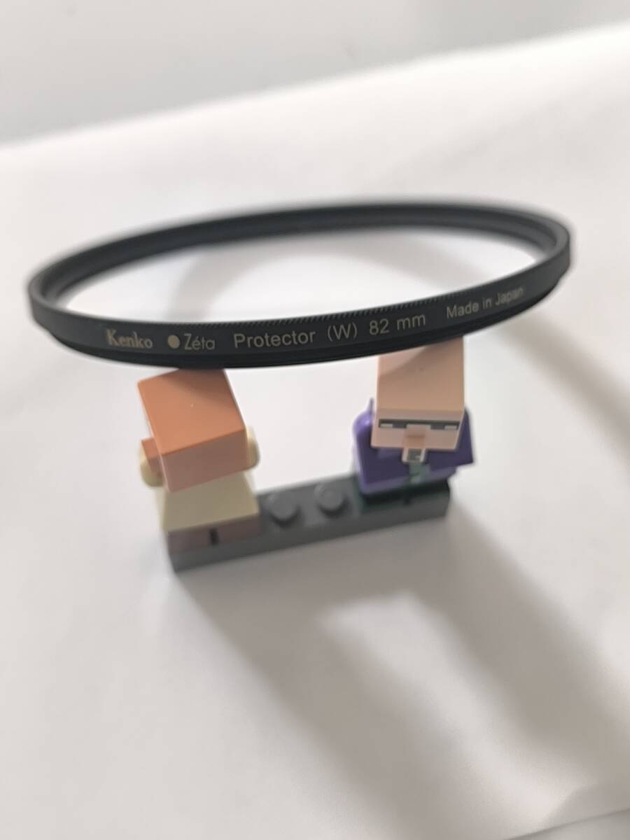 ケンコー Kenko Zeta plus プロテクター 82mm 保護フィルター　面反射0.3%以下　撥水・撥油コート 薄枠