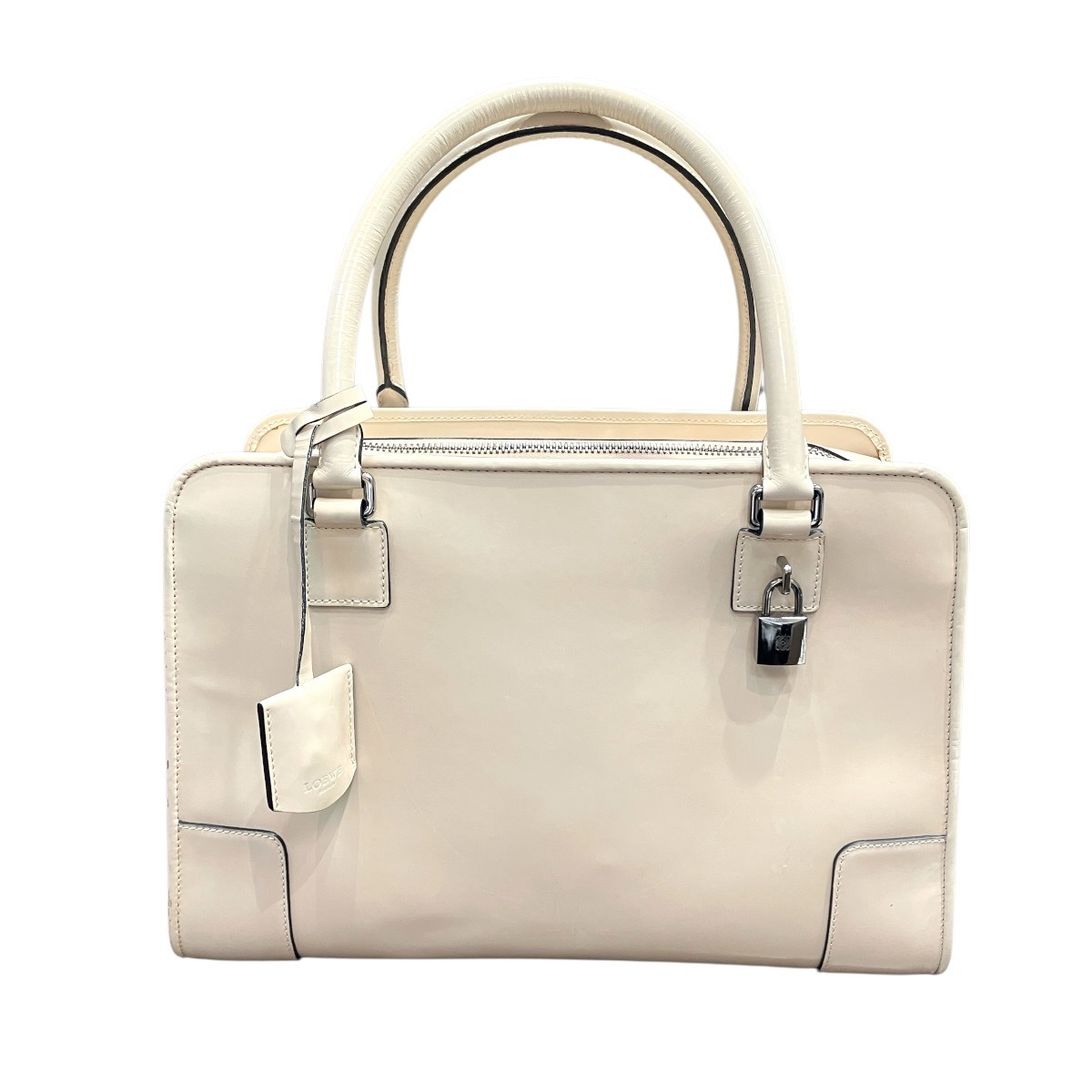 ロエベ LOEWE アマソナ35 ハンドバッグ レザー 060811 中古☆0102