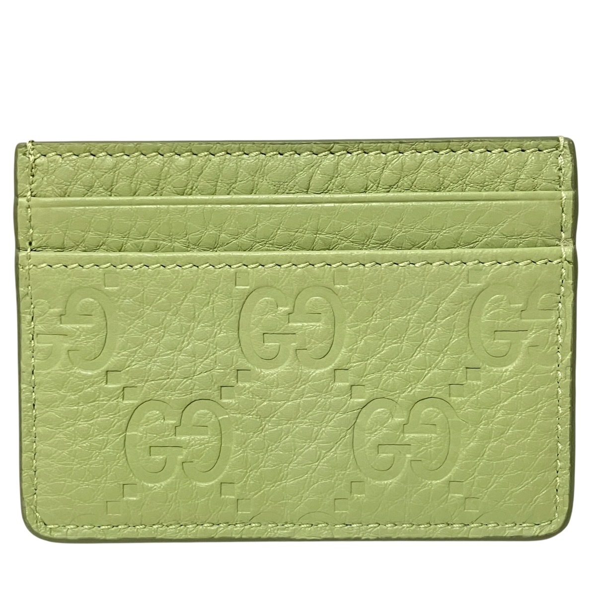 グッチ GUCCI カードケース GGエンブレム レザー 815883・0416 中古☆0330