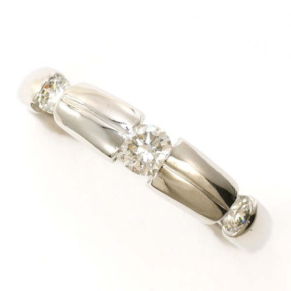 PT900 リング 指輪 13号 ダイヤ 0.30 総重量約4.1g 中古 美品 送料無料 ☆0315