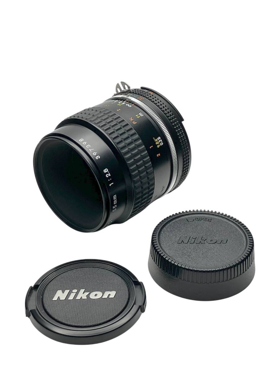 Nikon Ai-s Micro-NIKKOR 55mm F2.8 ニコン 単焦点 マクロレンズ 美品 //AM135915