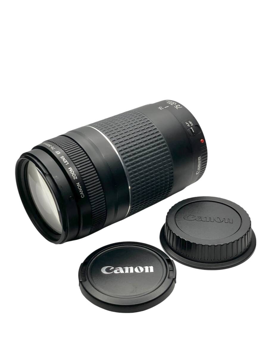 Canon EF 75-300mm F4-5.6 III キャノン オートフォーカス ズームレンズ //AM135804