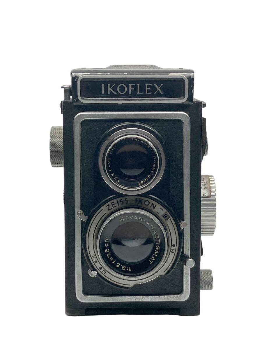ZEISS IKON IKOFLEX NOVAR-ANASTIGMAT 7.5cm F3.5 二眼レフ ジャンク //AM099906