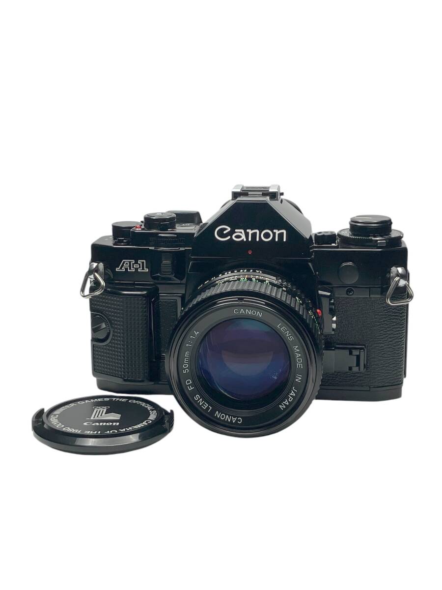 Canon A-1 FD 50mm F1.4 キャノン 一眼レフ 美品 //AM100301