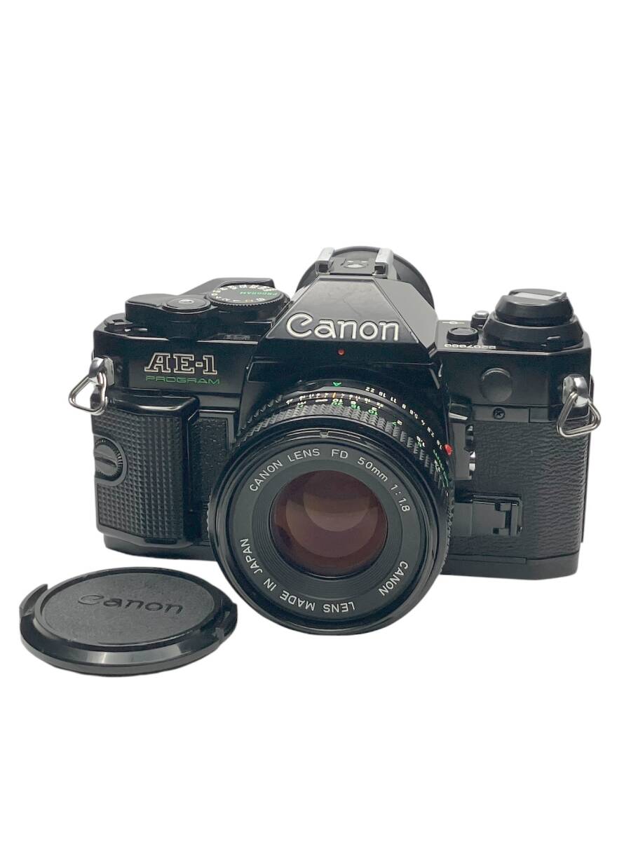 Canon AE-1 PROGRAM FD 50mm F1.8 キャノン 一眼レフ 稼働品 //AM101901