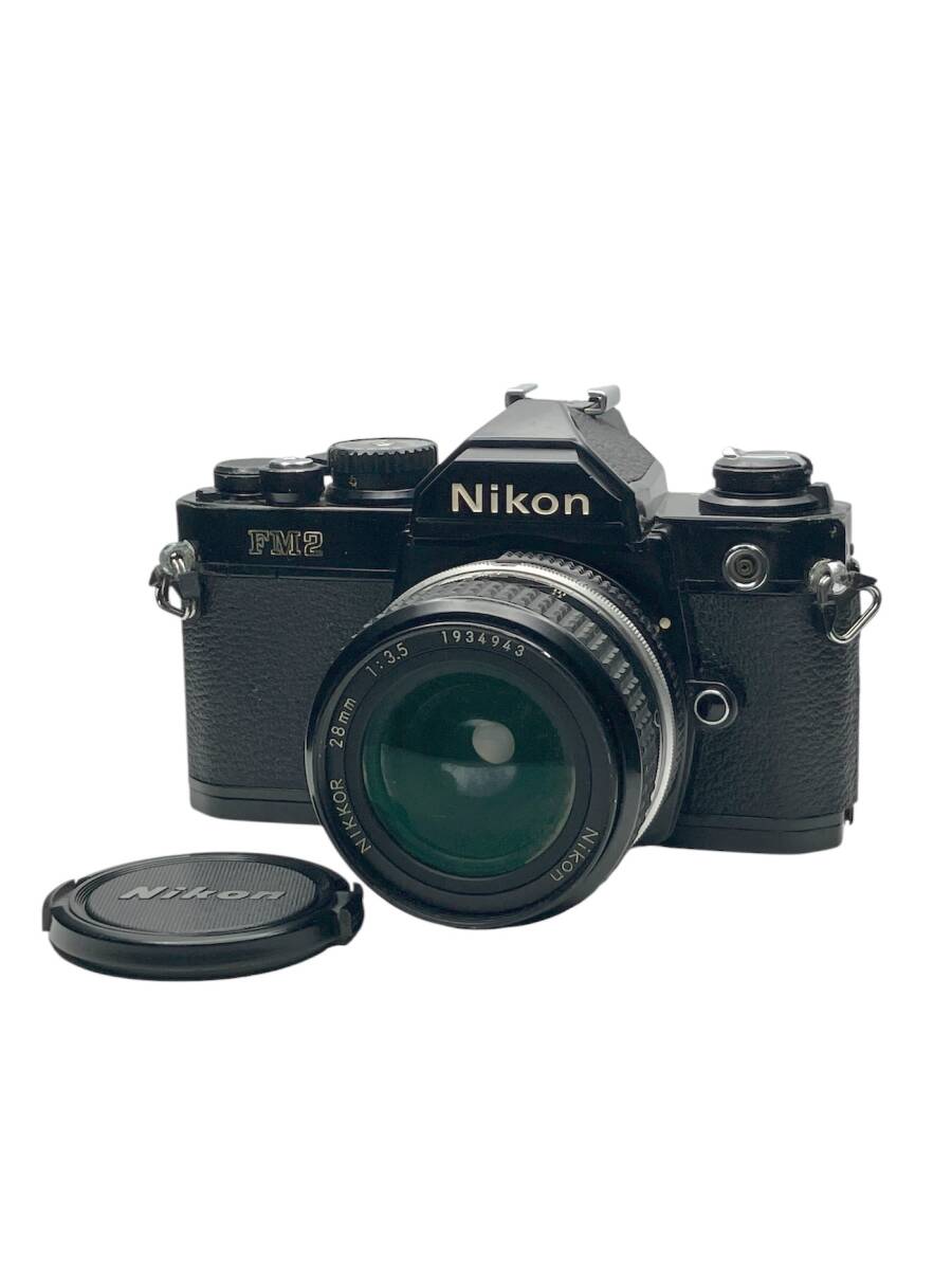 Nikon FM2 Ai NIKKOR 28mm F3.5 ニコン 一眼レフ 稼働品 //GF134801