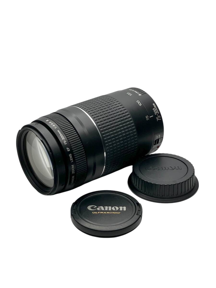 Canon EF 75-300mm F4-5.6 III キャノン オートフォーカス ズームレンズ //AM137701