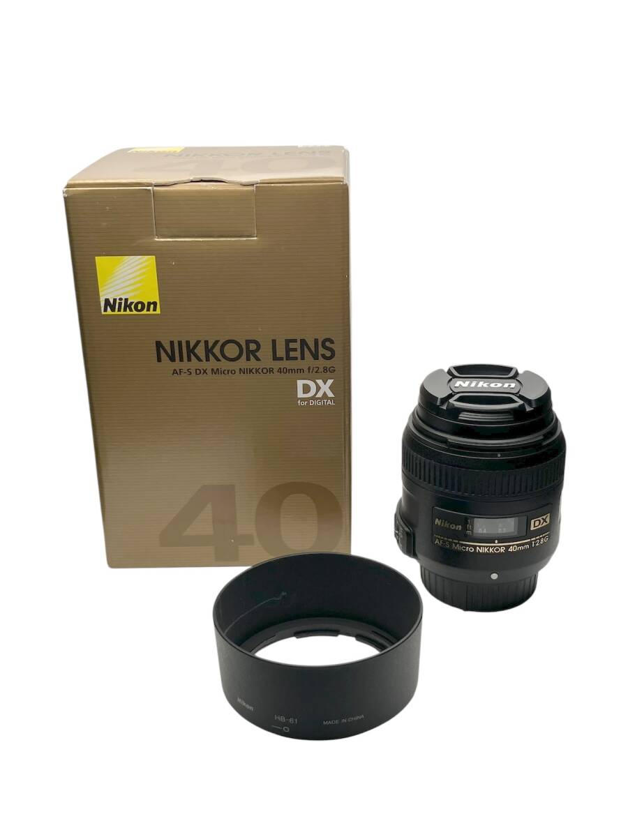 Nikon AF-S DX Micro NIKKOR 40mm F2.8G ニコン オートフォーカス 単焦点レンズ 美品//AM100802