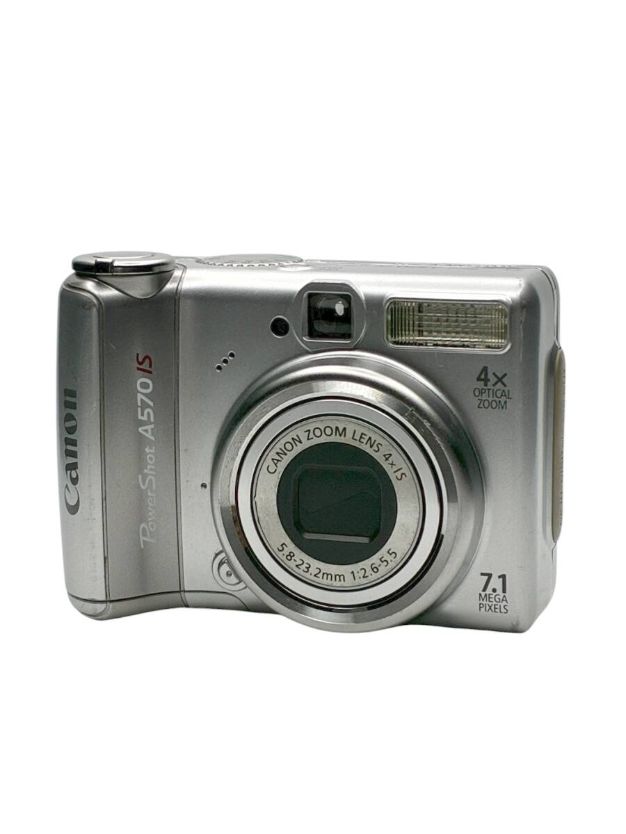 Canon PowerShot A570 IS PC1225 キャノン コンパクトデジタルカメラ 単三形電池使用 稼働品 //AM114603