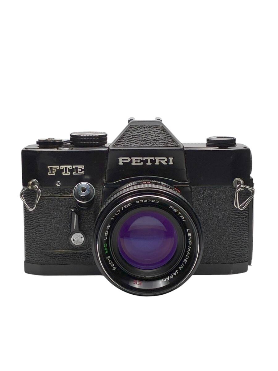 PETRI FTE BLACK / MC 55mmF1.7 ペトリ 一眼レフ ジャンク //AM099916