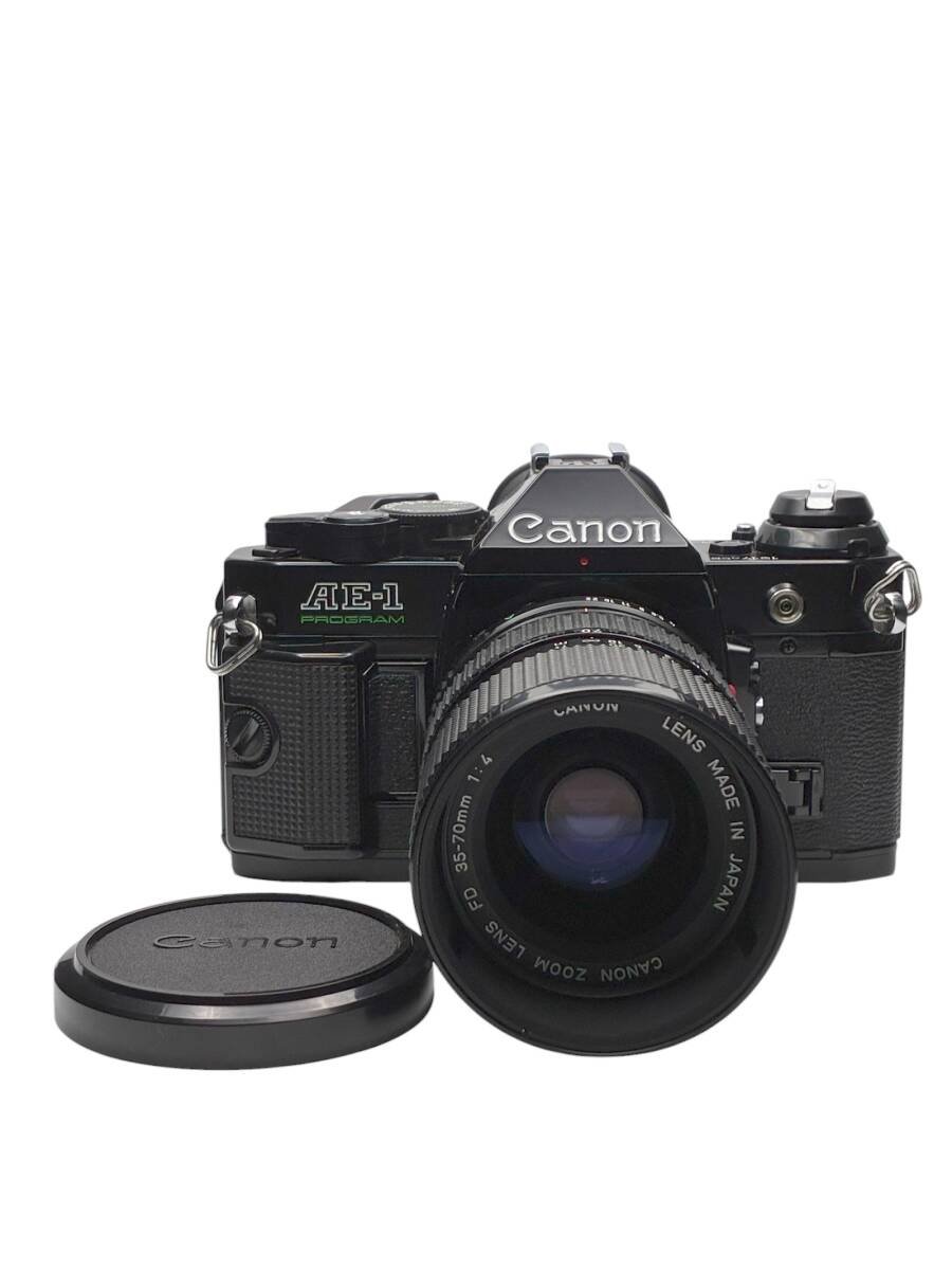 Canon AE-1 PROGRAM FD 35-70mm F4 キャノン 一眼レフ 稼働品 //AM114901