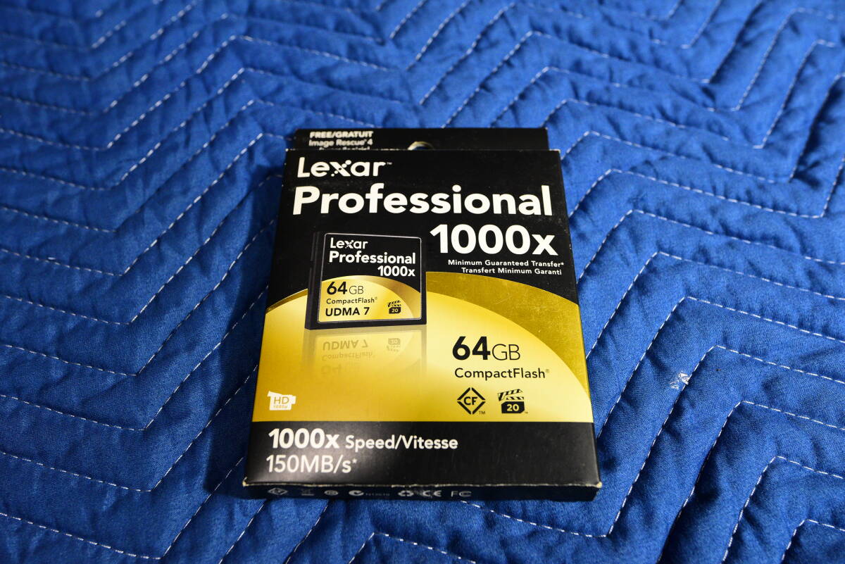 Lexar レキサー Professional コンパクトフラッシュ CFカード 1000x 150MB/s 64GB LCF64GCTBAS1000 25nm Micron SLCチップ採用品