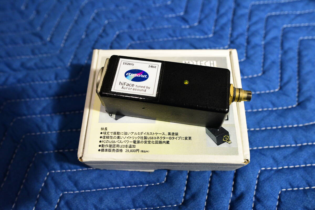 M2TECH Aurorasound オーロラサウンド hiFace Professional DDコンバーター DDC USB→Coaxial 同軸デジタル S/PDIF 変換 192khz その２
