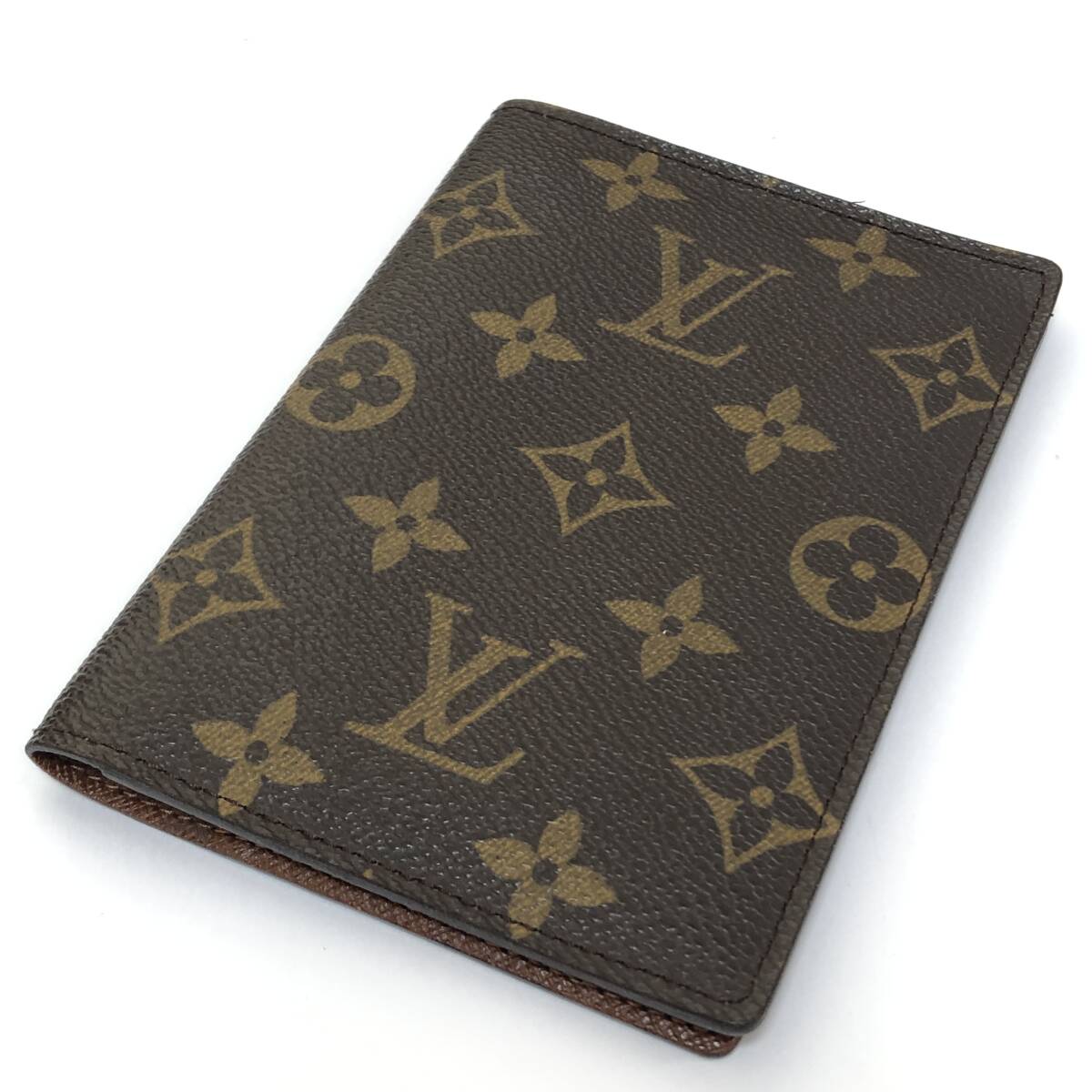 1円〜 LOUIS VUITTON ルイヴィトン M60179 モノグラム クーヴェルテュール パスポール パスポートケース カバー 