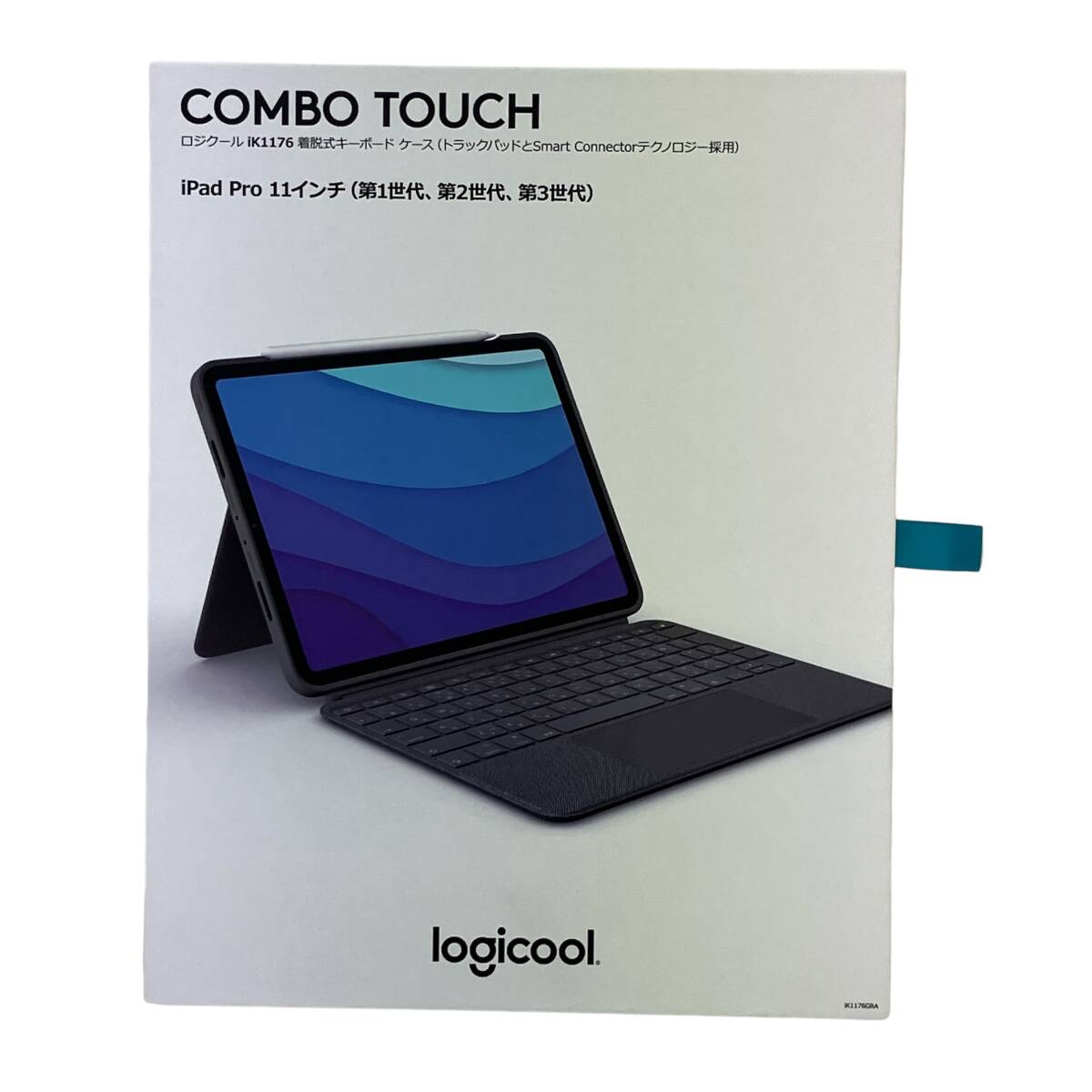  Logicool ロジクール Combo Touch iK1176 iPad Pro 11インチ キーボード付きケース 動作未確認 中古