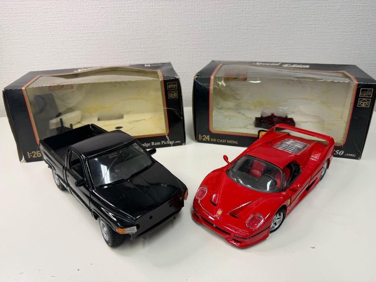 T031-X14-696 マイスト maisto ミニカー Dodge Ram Pickup/Ferrari F50 現状品②大阪