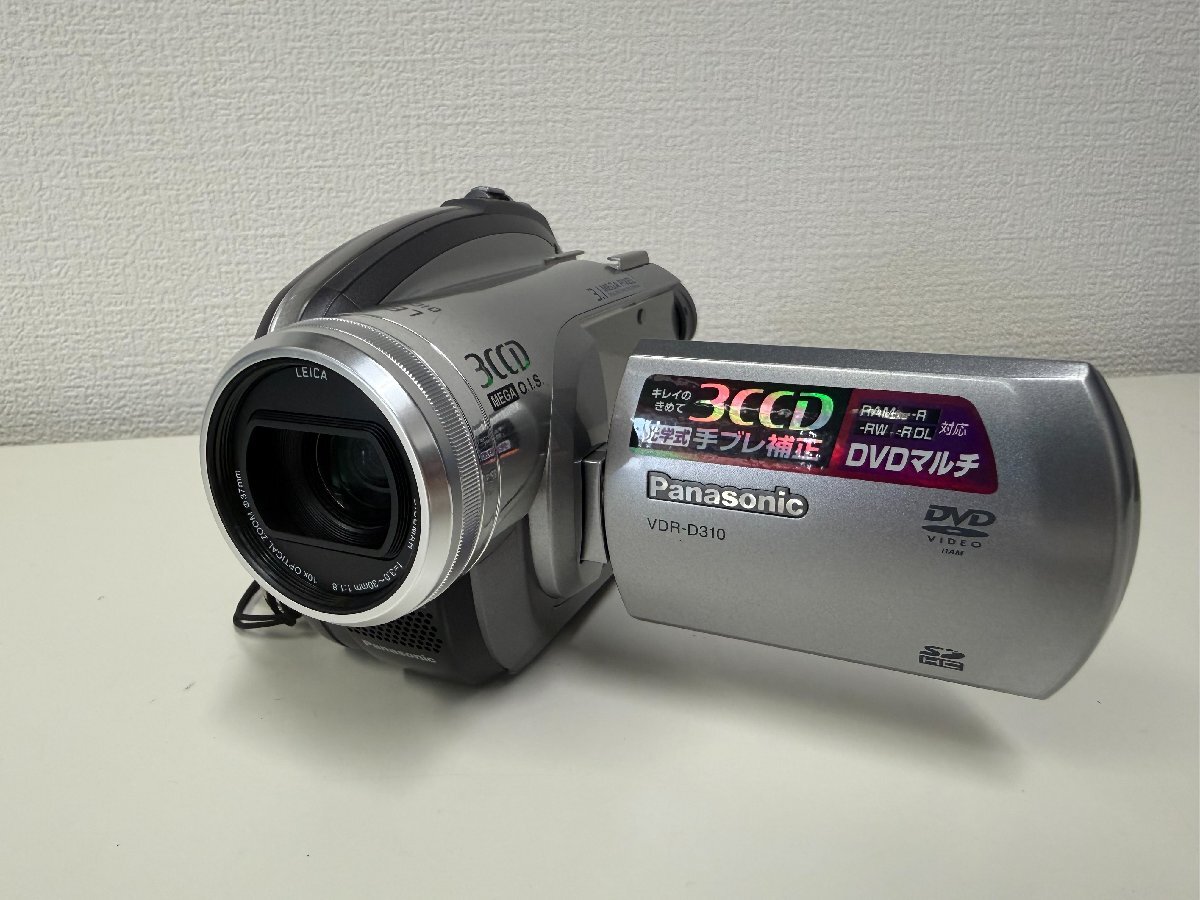 T026-X1C-838 デジタルビデオカメラ Panasonic パナソニック VDR-D310 260118W2 現状品②大阪