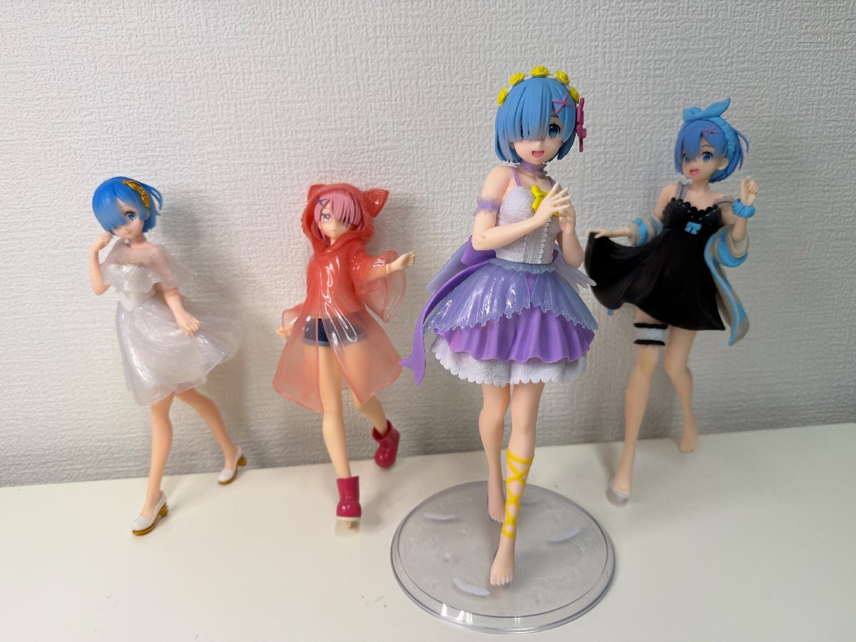 T036-X18-586 リゼロ フィギュア Re:ゼロから始める異世界生活 レム ラム まとめ売り 現状品②大阪