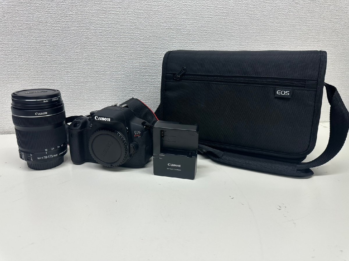 U051-N29C-739 Canon キャノン EOS Kiss X7i / EF-S 18-135mm 1:3.5-5.6 IS STM デジタル一眼レフカメラ 現状品①大阪