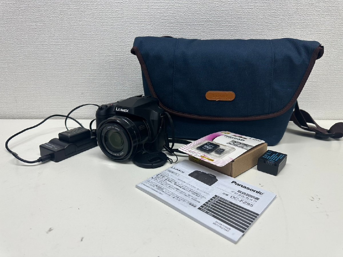 U050-N46C-86 パナソニック Panasonic LUMIX DC-FZ85 コンパクトデジタルカメラ 現状品①大阪