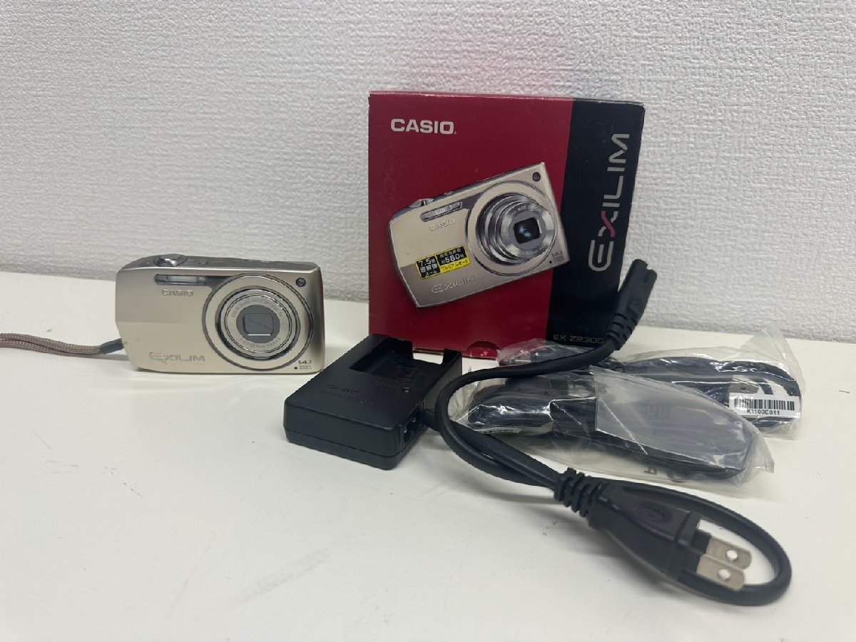 U036-N47C-102 CASIO カシオ EXILIM EX-Z2300 コンパクトデジタルカメラ 現状品①大阪